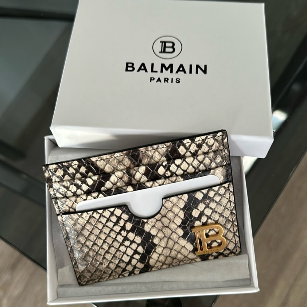 Balmain card holder